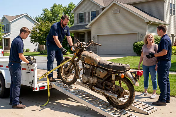 Junk Motorcycle Removal in Kansas City, MO