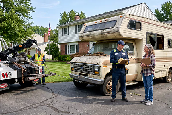 Junk RV Removal in Kansas City, MO