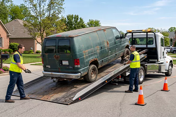 Junk Van Removal in Kansas City, MO