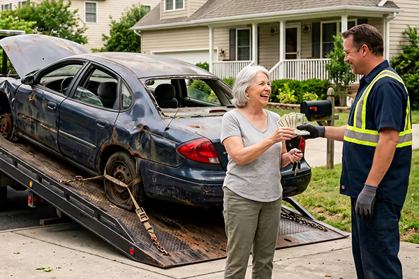 Scrap Car Pick Up in Kansas City, MO