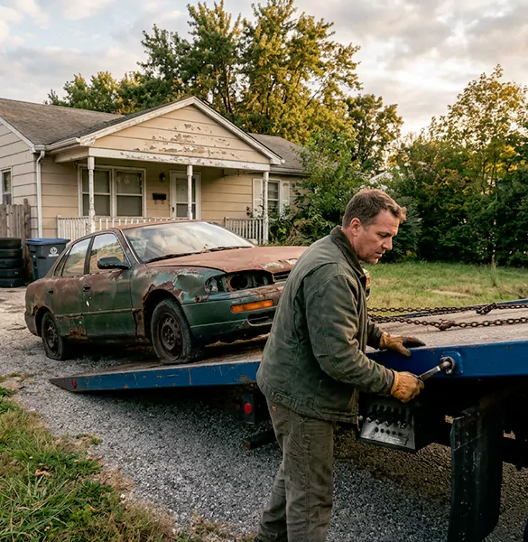 Trusted 24 hour junk car removal service in Kansas City, MO