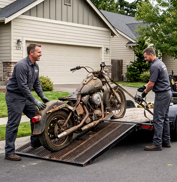Trusted Junk Motorcycle Removal Service in Kansas City, MO