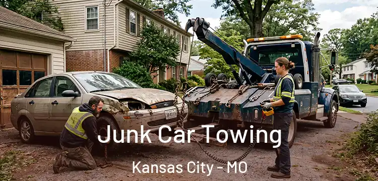 Junk Car Towing Kansas City - MO